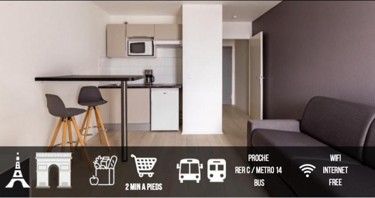 Myappart Sur Seine / Bercy Apartment